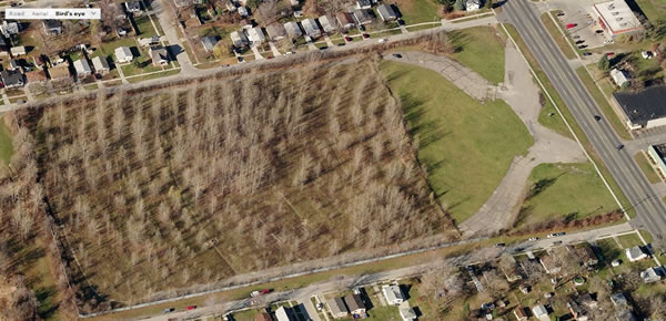 Jolly Roger Drive-In Theatre - Birds Eye View Other Angle